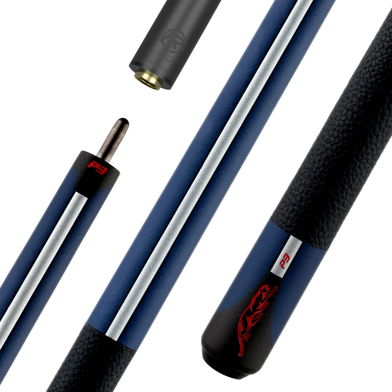 Predator P3 USA Pool Cue with Luxe Leather Wrap - Uni-loc