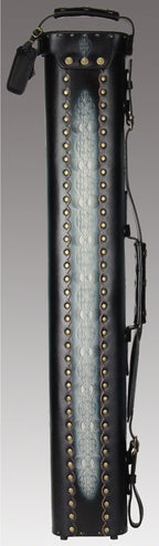 Instroke Saddle DO3 Black Air Brushed 3x7 Pool Cue Case