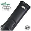 McDermott Shooter Collection Black 6x6 Pool Cue Case