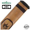 McDermott Wildfire Tan 2x4 Pool Cue Case