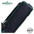 McDermott Hard/Soft Hybrid Black/Green 4x7 Pool Cue Case