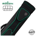 McDermott Tournament Collection Black/Green 4x6 Sport Pool Cue Case
