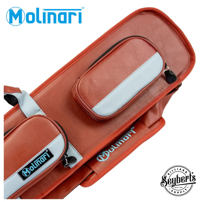 Molinari Classic Butterfly 3x6 Soft Case - Brown