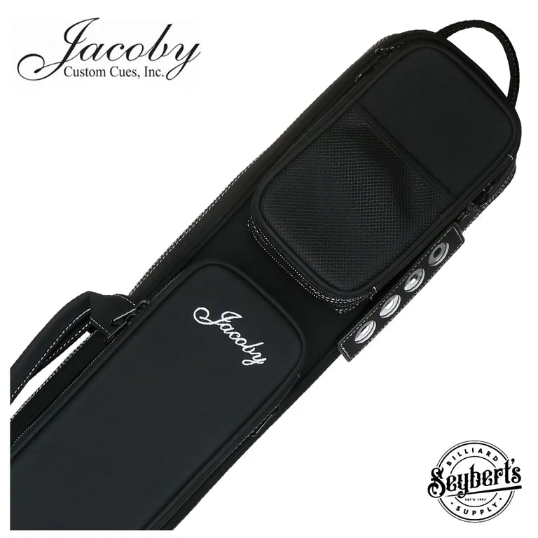 Jacoby Silver Fox Butterfly 2.0 Gray 4x8 Soft Pool Cue Case