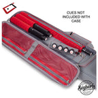 Cuetec Pro Line Speed Gray 4x8 Soft Professional Pool Cue Case