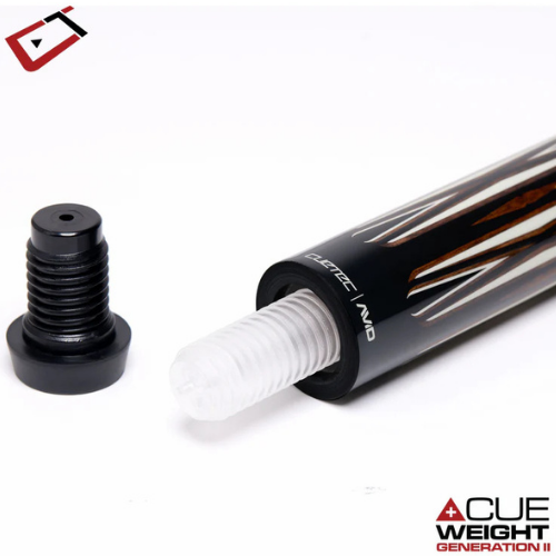 Cuetec Avid Proof Series Black with Whiskey Lizard Wrap Pool Cue