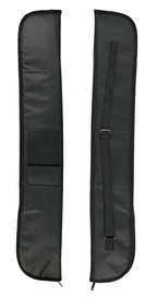 Economy Vinyl Black Soft Pool Cue Case 1 x 1