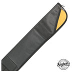 Deluxe Vinyl Black Soft Pool Cue Case 1 x 1