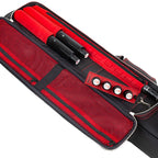 Cuetec Pro Line Black 4x8 Soft Professional Pool Cue Case
