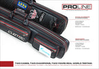 Cuetec Pro Line Black 4x8 Soft Professional Pool Cue Case