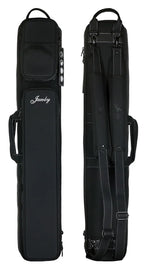 Jacoby Silver Fox Butterfly 2.0 Gray 4x8 Soft Pool Cue Case