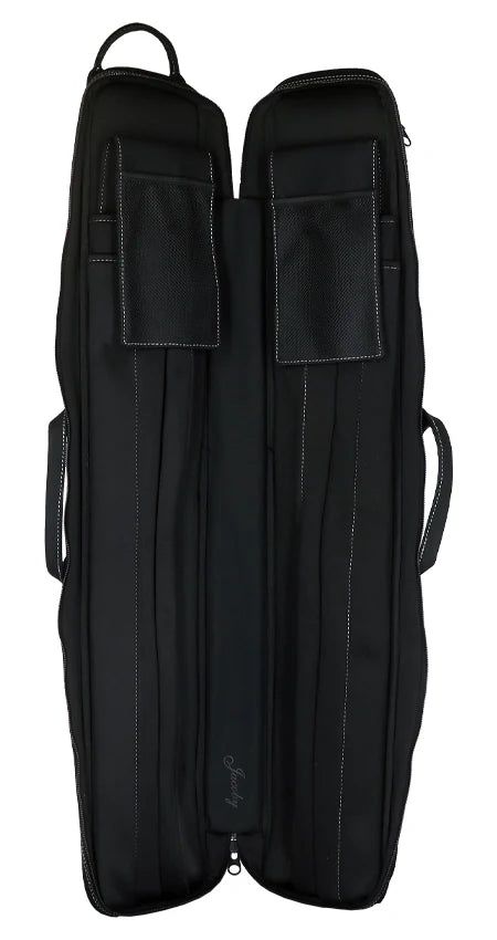 Jacoby Silver Fox Butterfly 2.0 Gray 4x8 Soft Pool Cue Case