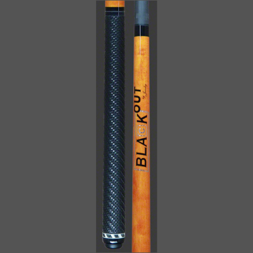 Jacoby BlaCkOut Orange with Sport Wrap Carbon Fiber Break/Jump Cue