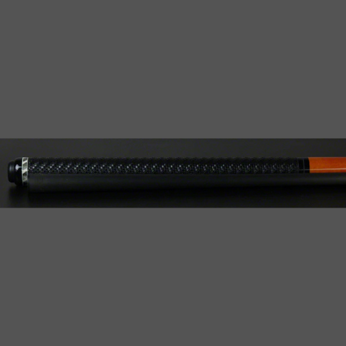 Jacoby BlaCkOut Orange with Sport Wrap Carbon Fiber Break/Jump Cue
