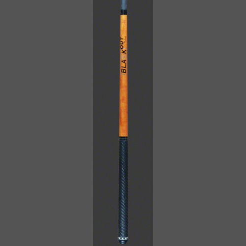 Jacoby BlaCkOut Orange with Sport Wrap Carbon Fiber Break/Jump Cue