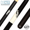 K2 Black and White 5 in 1 Break/Jump Pool Cue