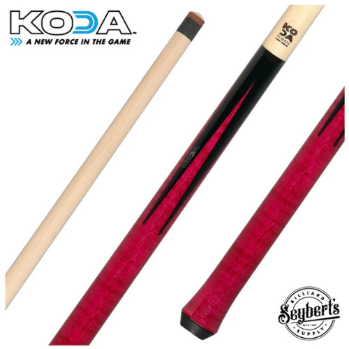 KODA Black with Pink Points Graphic Jump Cue