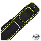 Xcel Butterfly Yellow 3x4 Soft Pool Cue Case