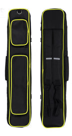 Xcel Butterfly Yellow 3x4 Soft Pool Cue Case