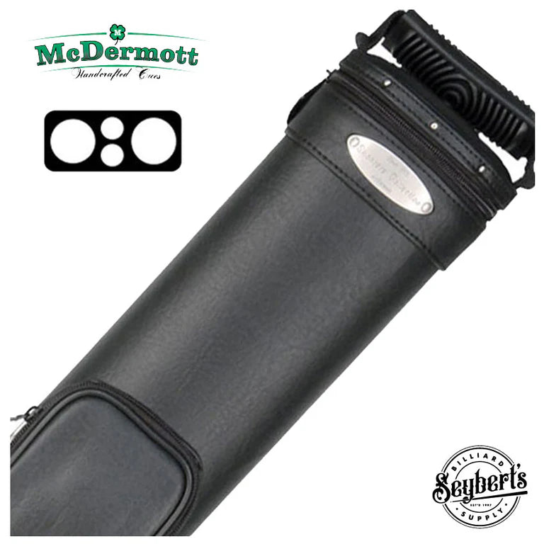 McDermott Shooter Collection Black 2x2 Pool Cue Case
