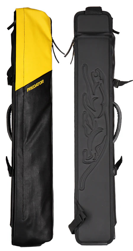 Predator Urbain Black/Yellow Top Zip 3x5 Hard Pool Cue Case