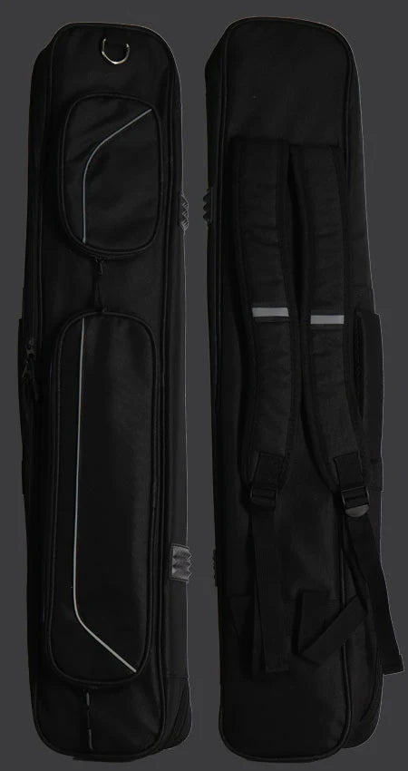 Pool Gods Black 3x4 Soft Pool Cue Case