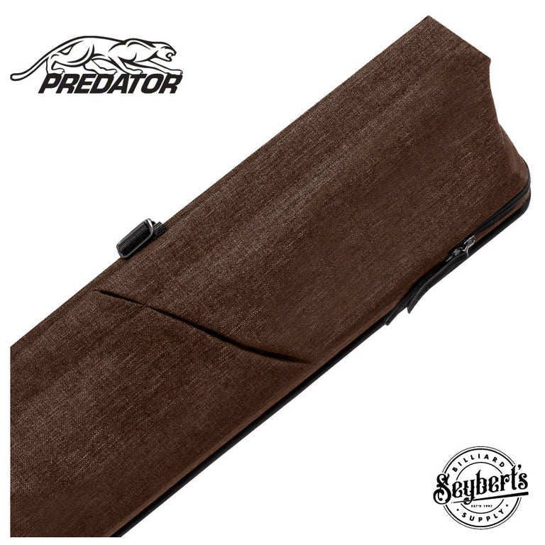 Predator Urbain Brown Butterfly Style 2x4 Soft Pool Cue Case