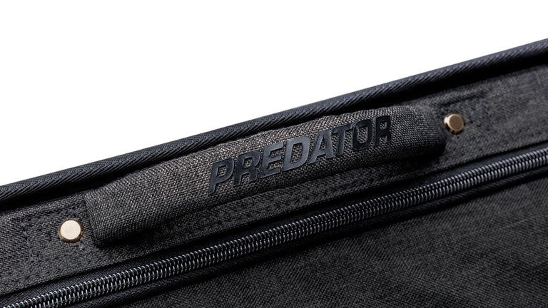 Predator Urbain Dark Grey Top Zipper 2x4 Hard Pool Cue Case