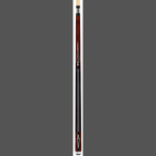 PureX Technology Pool Cue - Antique Stained Birdseye Maple with Black & White