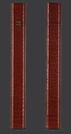 Volturi Fellini Style Saddle Tan 2x2 Hard Pool Cue Case