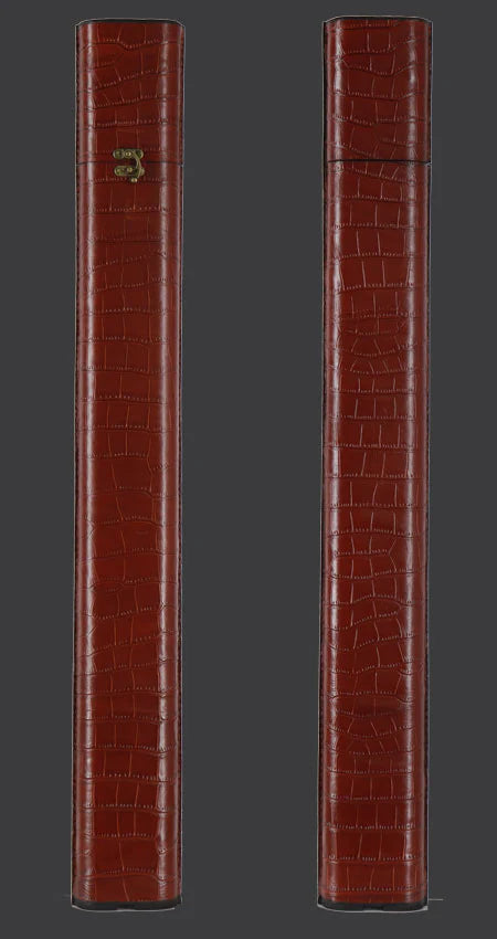 Volturi Fellini Style Saddle Tan 2x2 Hard Pool Cue Case