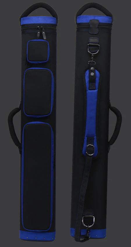 JB Ultimate Rugged Black/Blue Pool Cue Case
