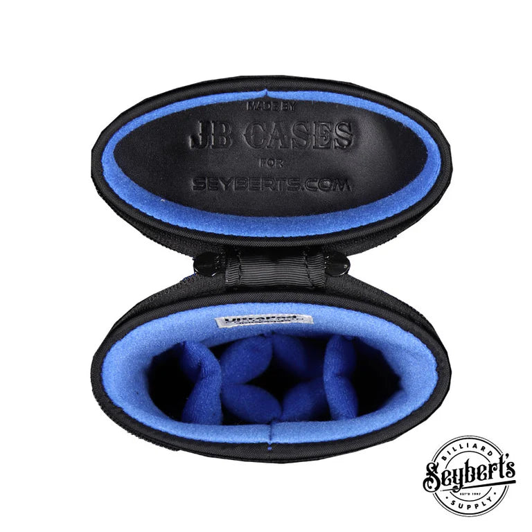 JB Ultimate Rugged Black/Blue Pool Cue Case