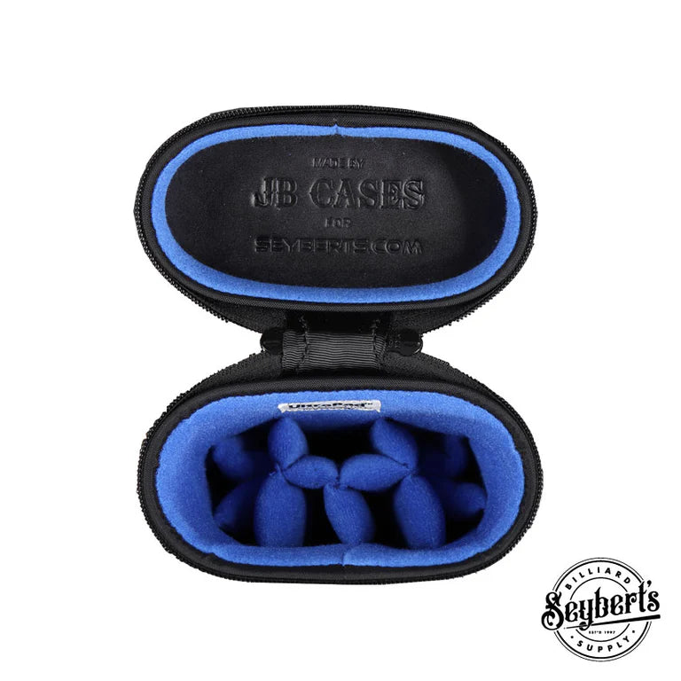 JB Ultimate Rugged Black/Blue Pool Cue Case