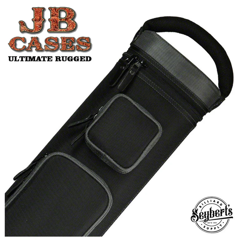 JB Ultimate Rugged Black/Grey Pool Cue Case