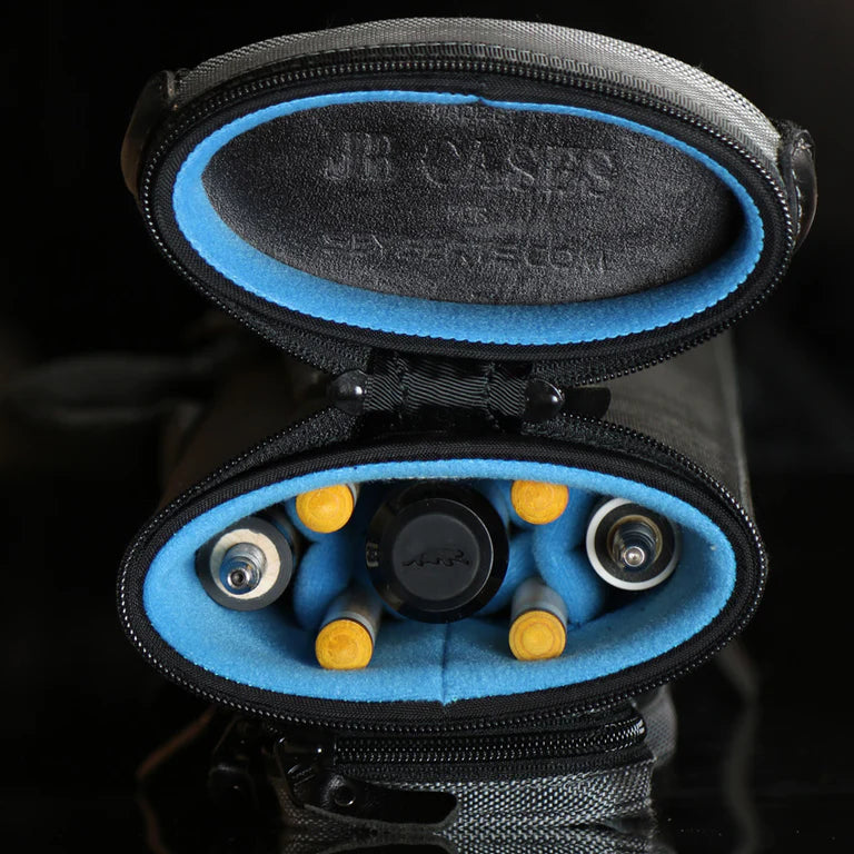 JB Ultimate Rugged Black/Grey Pool Cue Case