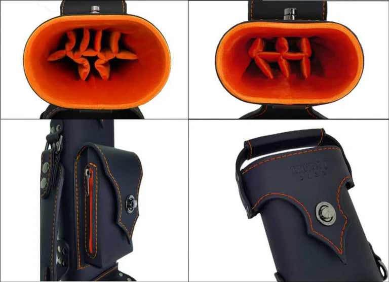 Holly Spectrum Stitched Amber 2x4 Pool Cue Case