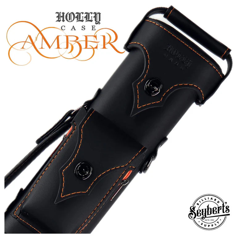 Holly Spectrum Stitched Amber 2x4 Pool Cue Case