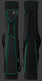 McDermott Tournament Collection Black/Green 6x6 Sport Pool Cue Case