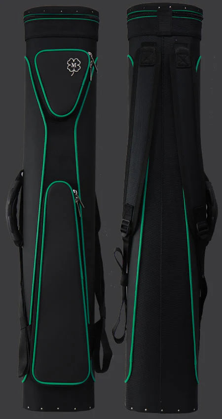McDermott Tournament Collection Black/Green 6x6 Sport Pool Cue Case