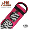 Pink JB Ultimate 3x6 Rugged Cue Case