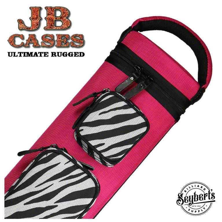 Pink JB Ultimate 3x6 Rugged Cue Case