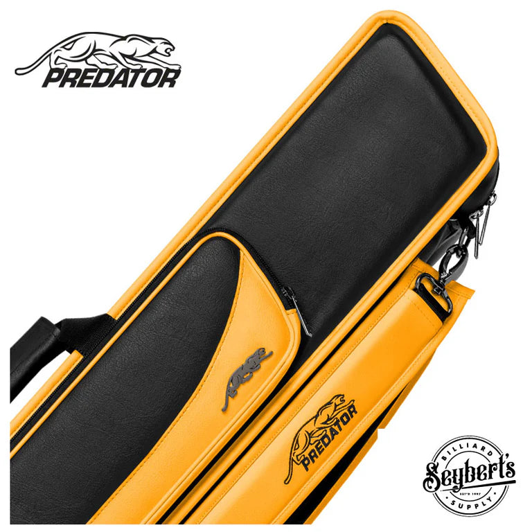 Predator Roadline Black/Yellow 4x8 Soft Pool Cue Case
